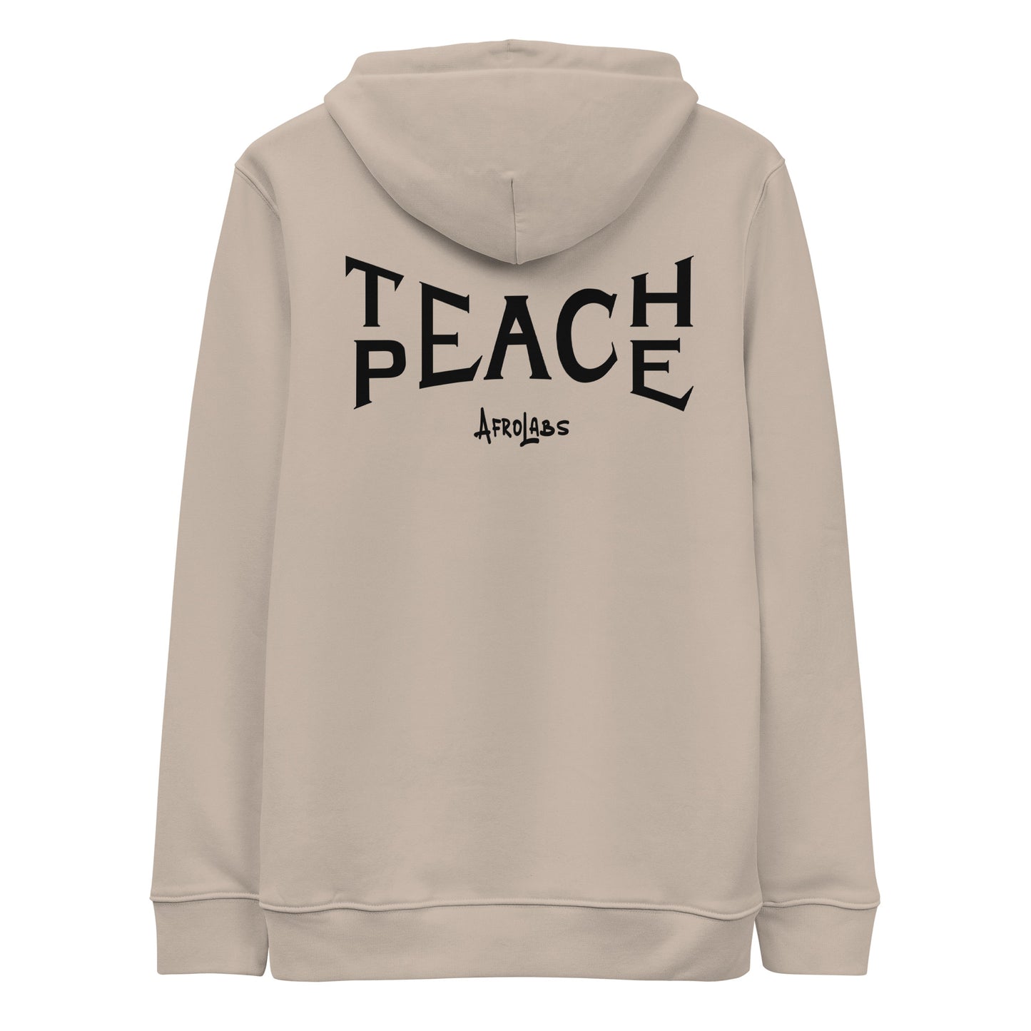 TEACH PEACE HOODIE Beige